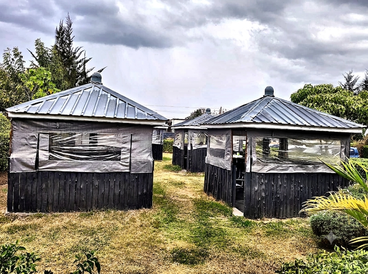 Scenic gazebo at Giachuma Gardens